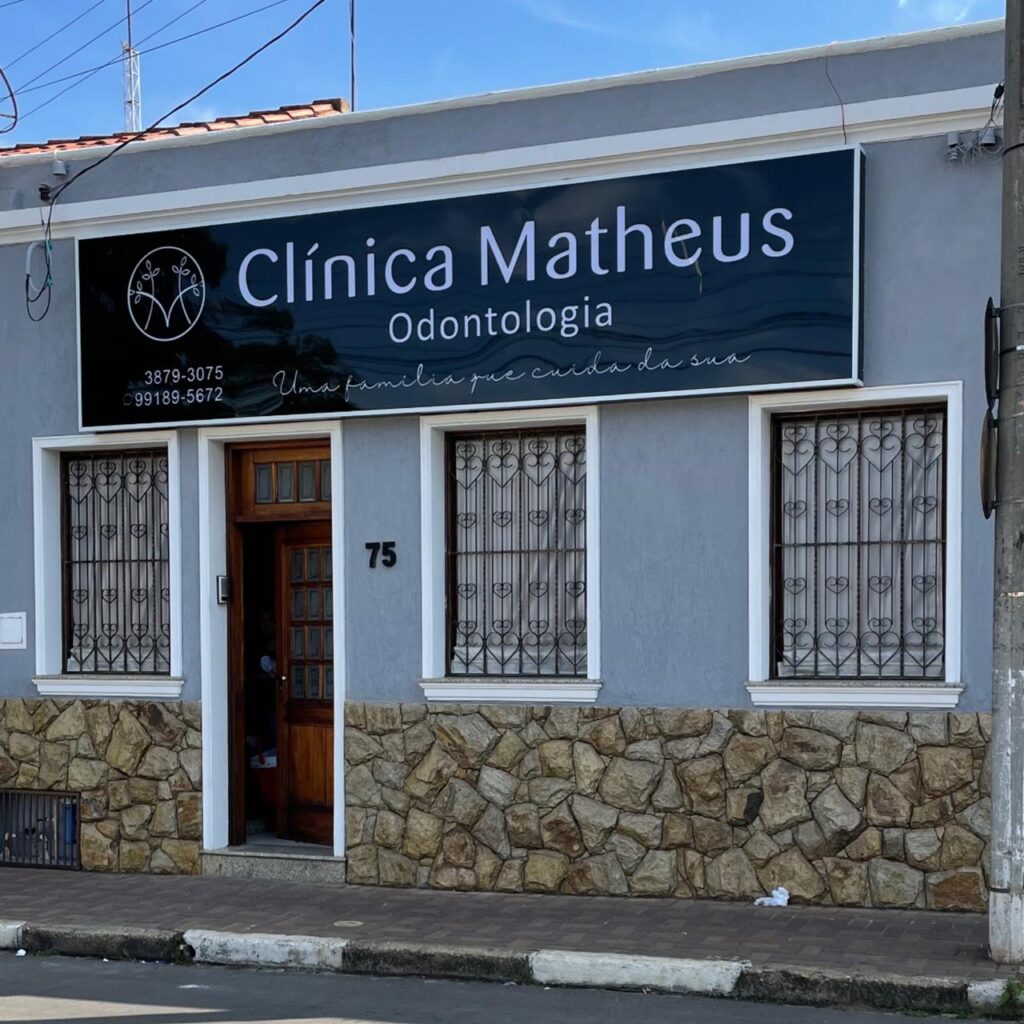 Fachada da Clínica Matheus
